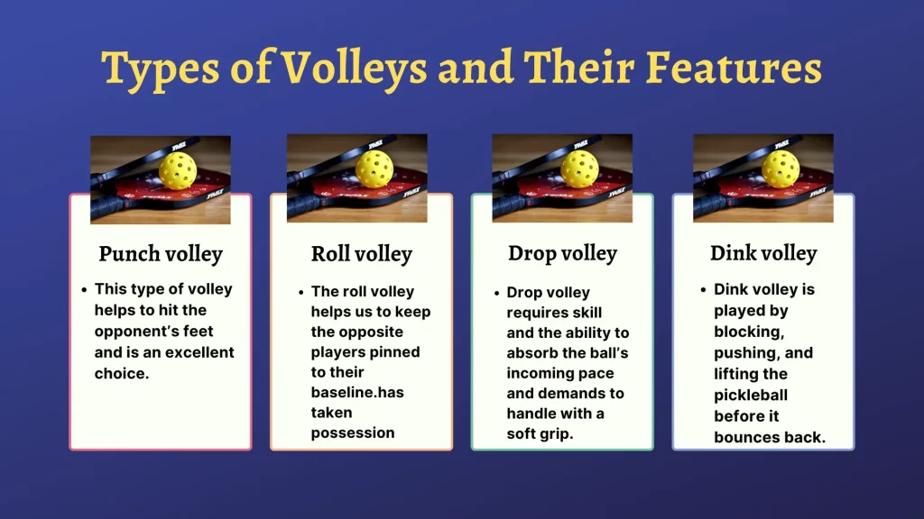 what is a volley in pickleball