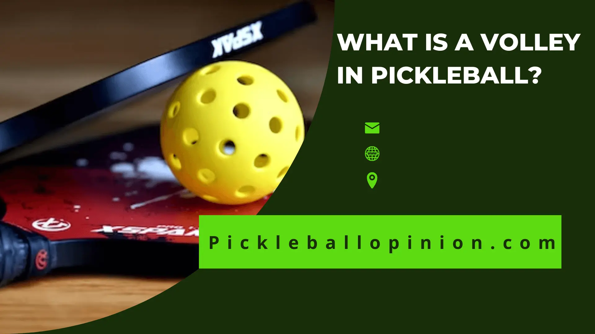 what is a volley in pickleball