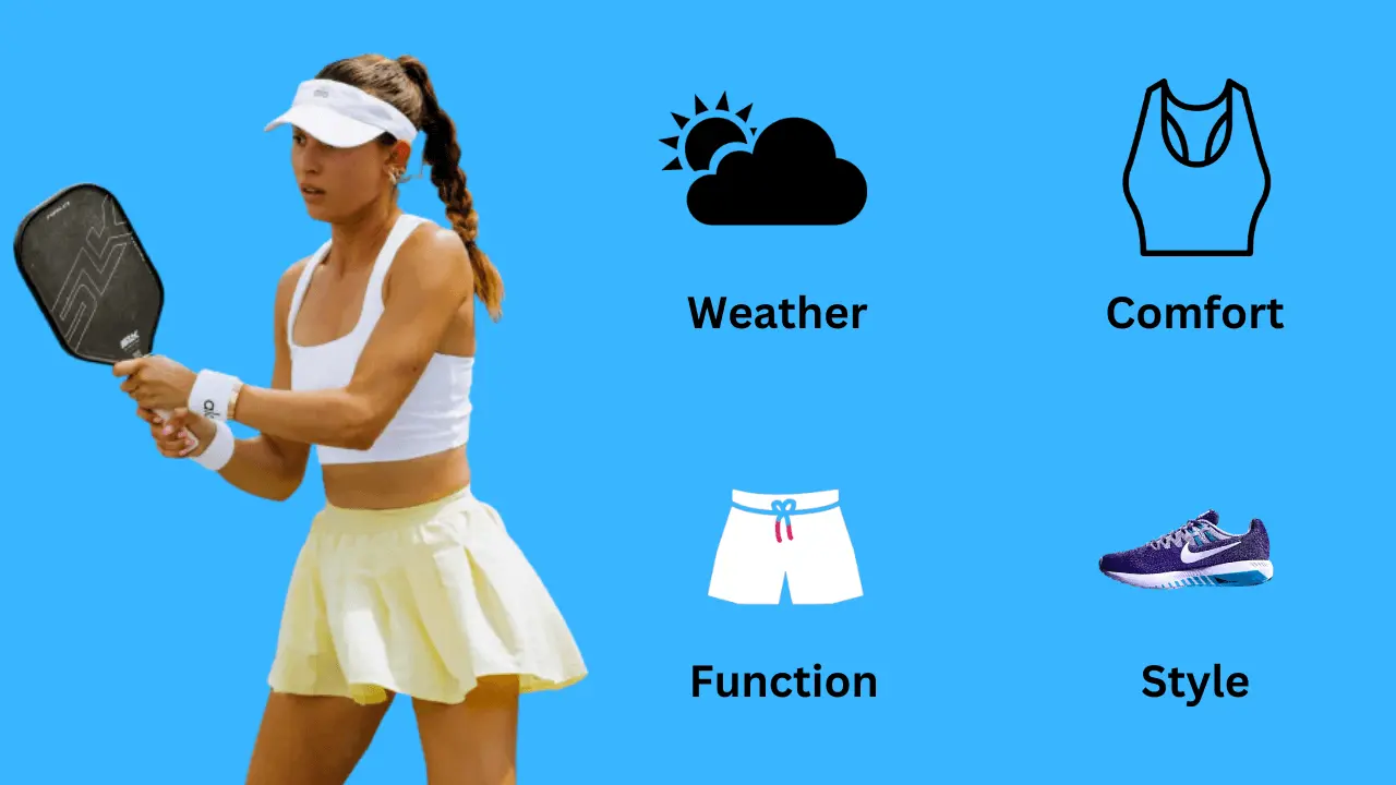 WHAT TO WEAR TO PLAY PICKLEBALL