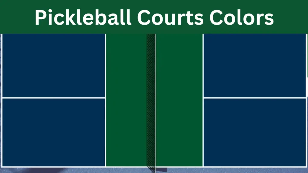Pickleball Courts Colors 