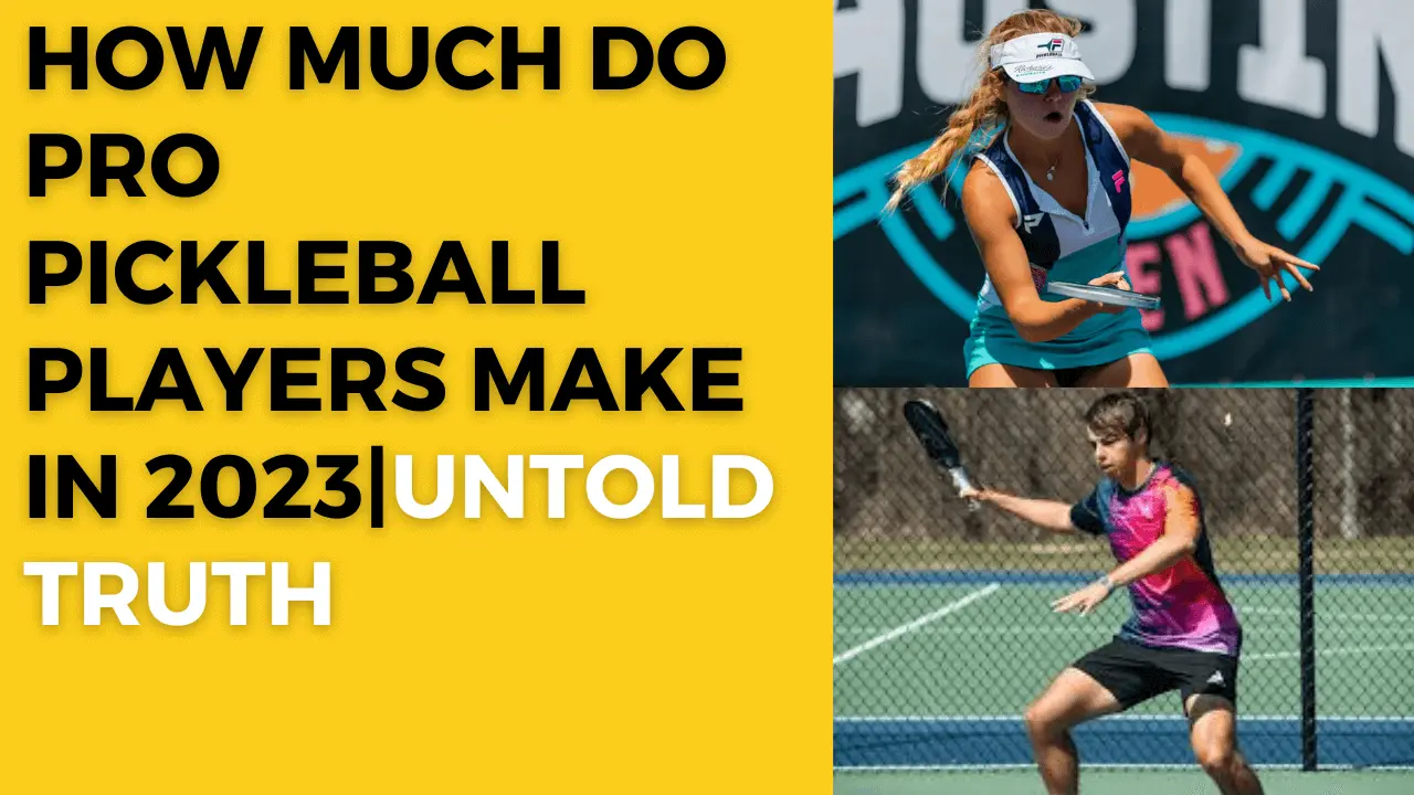 How Much Do Pro Pickleball Players Make