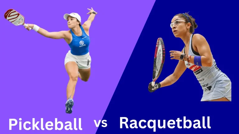 pickleball vs racquetball