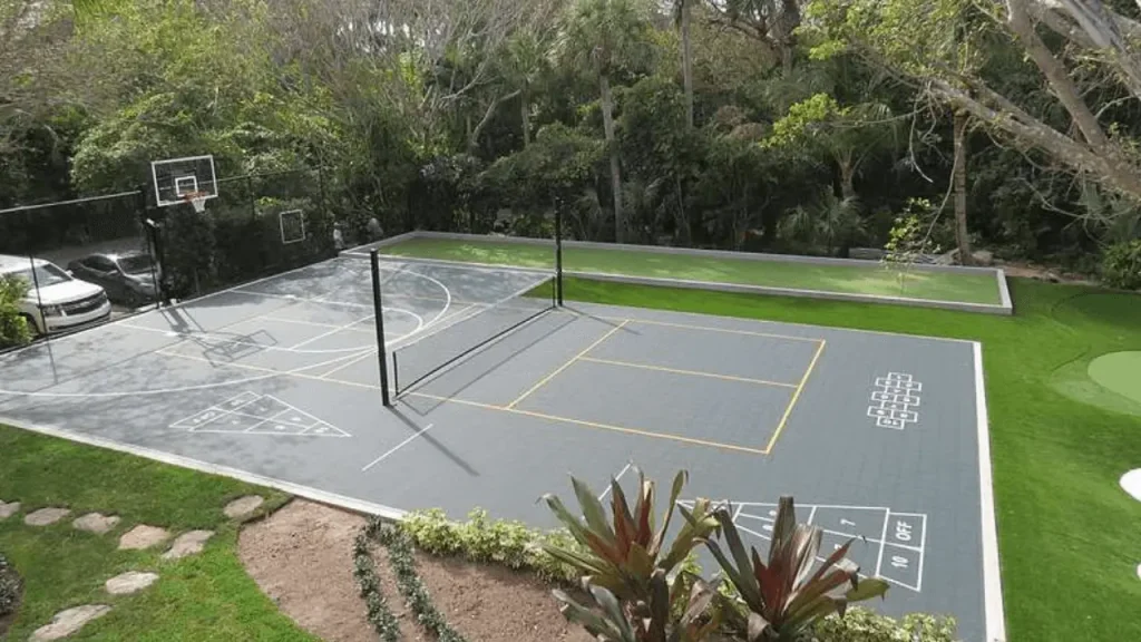 average cost to build a pickleball court 
