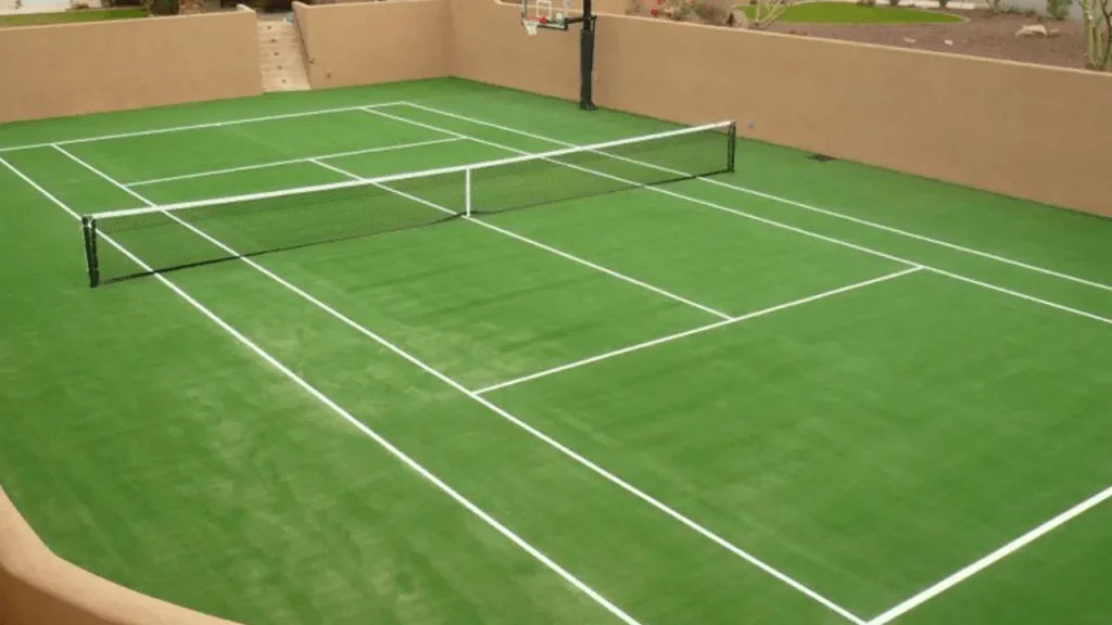 can you play pickleball on grass