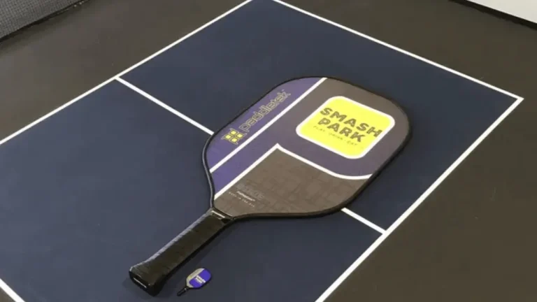 pickleball paddle with holes