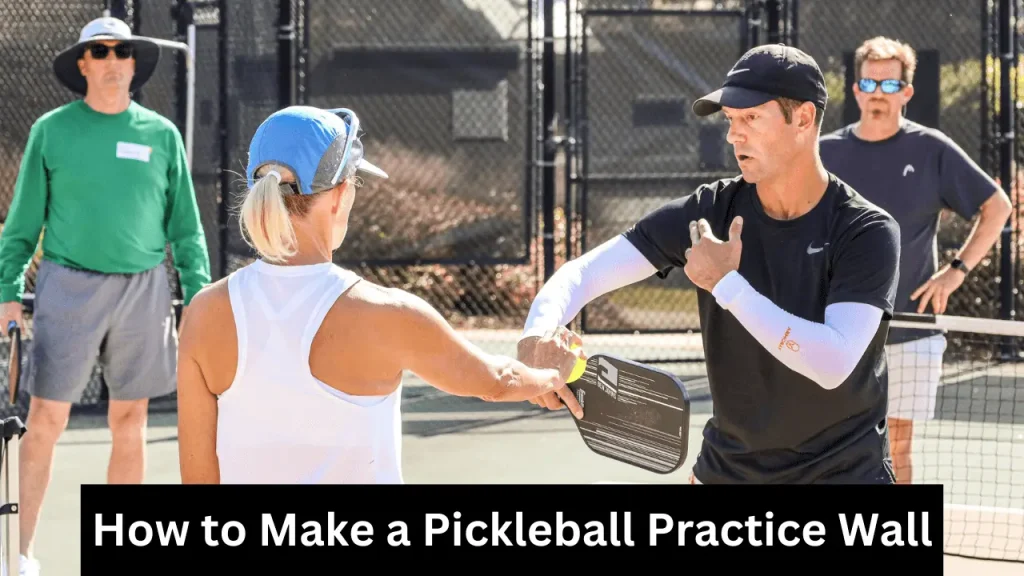 How to Make a Pickleball Practice Wall 